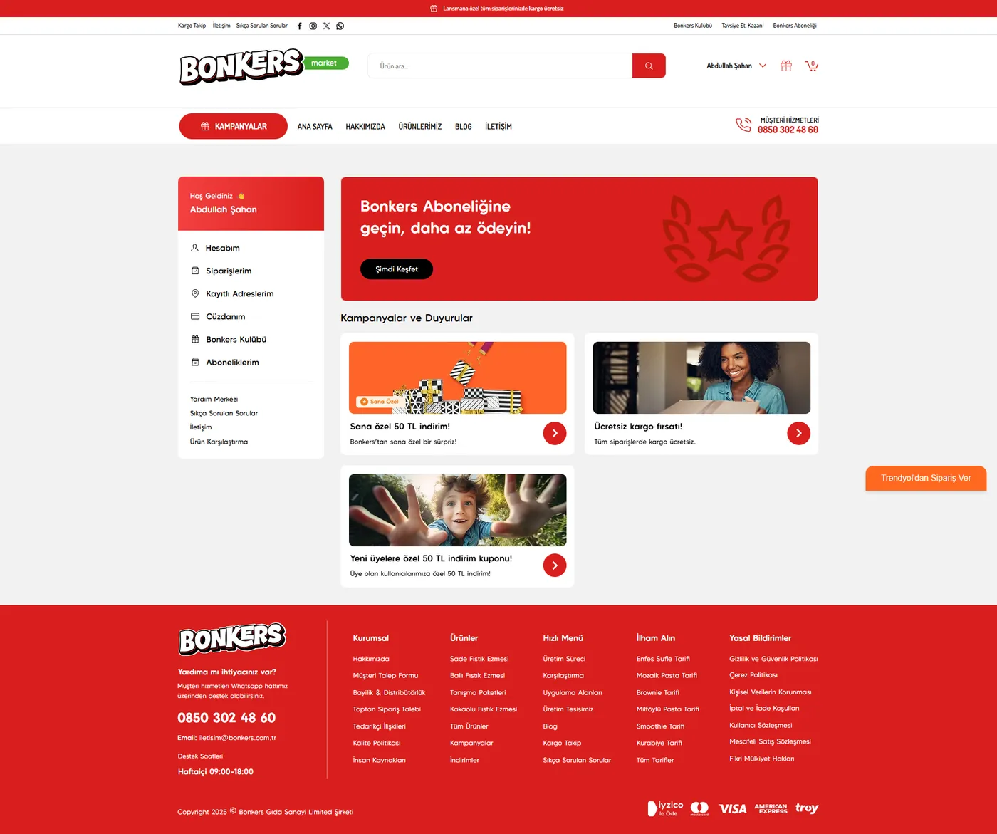 E-Ticaret Site Tasarımı